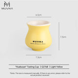 Muvna Ceramic Tasting Cup,120ml huabusan series Tea Cups,Coffee Espresso Cups for Latte, Cappuccino, Espresso Coffee and Tea