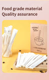 1-5 Boxes Wooden Coffee Stirrers Disposable Individually Wrapped Eco-friendly For Coffee Hot Beverages Each Containing 100pcs