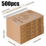 1-5 Boxes Wooden Coffee Stirrers Disposable Individually Wrapped Eco-friendly For Coffee Hot Beverages Each Containing 100pcs