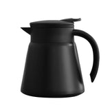 Thermal Coffee Carafe Tea Pot - 304 Stainless Steel Double Wall Vacuum Insulated, Cool Touch Handle, Hot & Cold Retention, 600ml