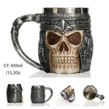 Retro Dragon Resin Stainless Steel Mug
