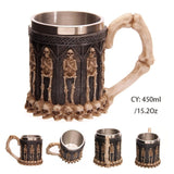 Retro Dragon Resin Stainless Steel Mug