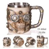 Retro Dragon Resin Stainless Steel Mug