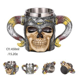 Retro Dragon Resin Stainless Steel Mug
