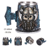 Retro Dragon Resin Stainless Steel Mug
