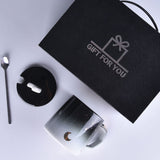 Creative Coffee Cup with Lid Spoon