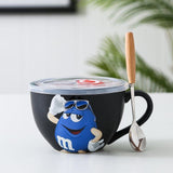 M&M Bean Large Capacity Coffee Mug