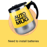 Self Stirring Magnetic Mug