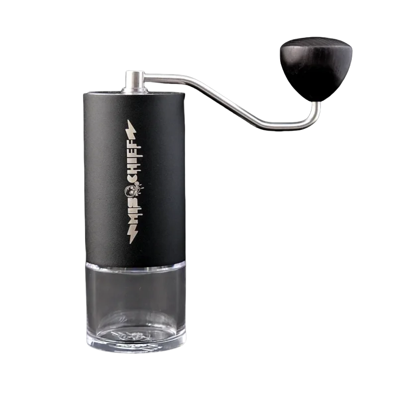MisChief M40 Manual Coffee Grinder | High-Nitrogen Steel Burrs • 0.6kg • Precision Hand Grinder