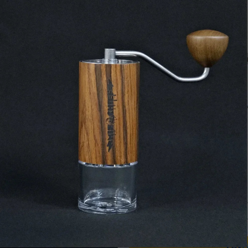 MisChief M40 Manual Coffee Grinder | High Precision Steel Burr, Portable Hand Crank Mill, Multiple Colors