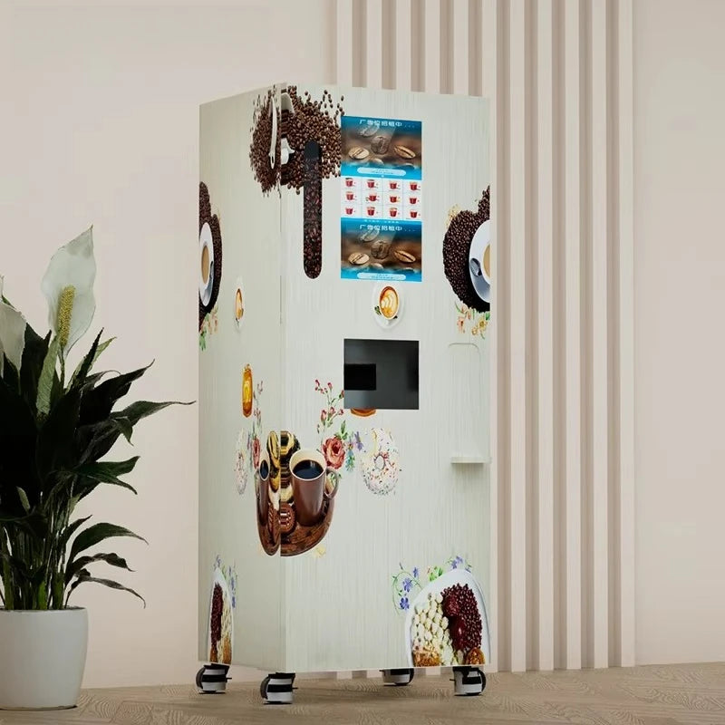 Automatic Fresh Ground Coffee Vending Machine with 24/7 OnDemand Premium Brew