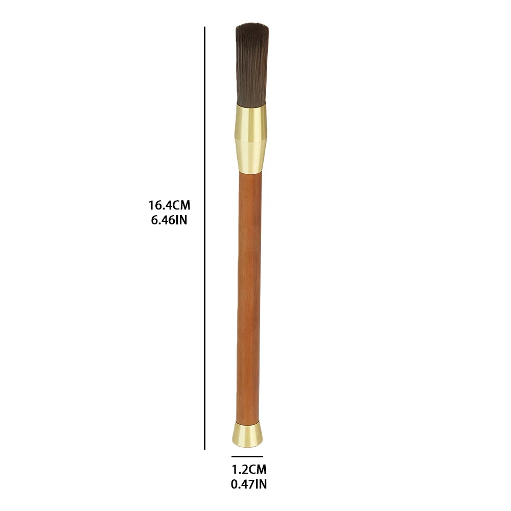 Coffee Grinder Cleaning Brush Wooden Handle Bean Powder Dusting Espresso Brush Barista Tool Coffee Machine cleaning Brush