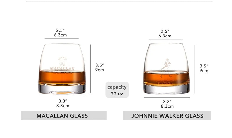 Private Collection Johnnie Walker Glass Whiskey Glass Single Malt Crystal Wine Tumbler Vodka Cognac Brandy Snifter Cup