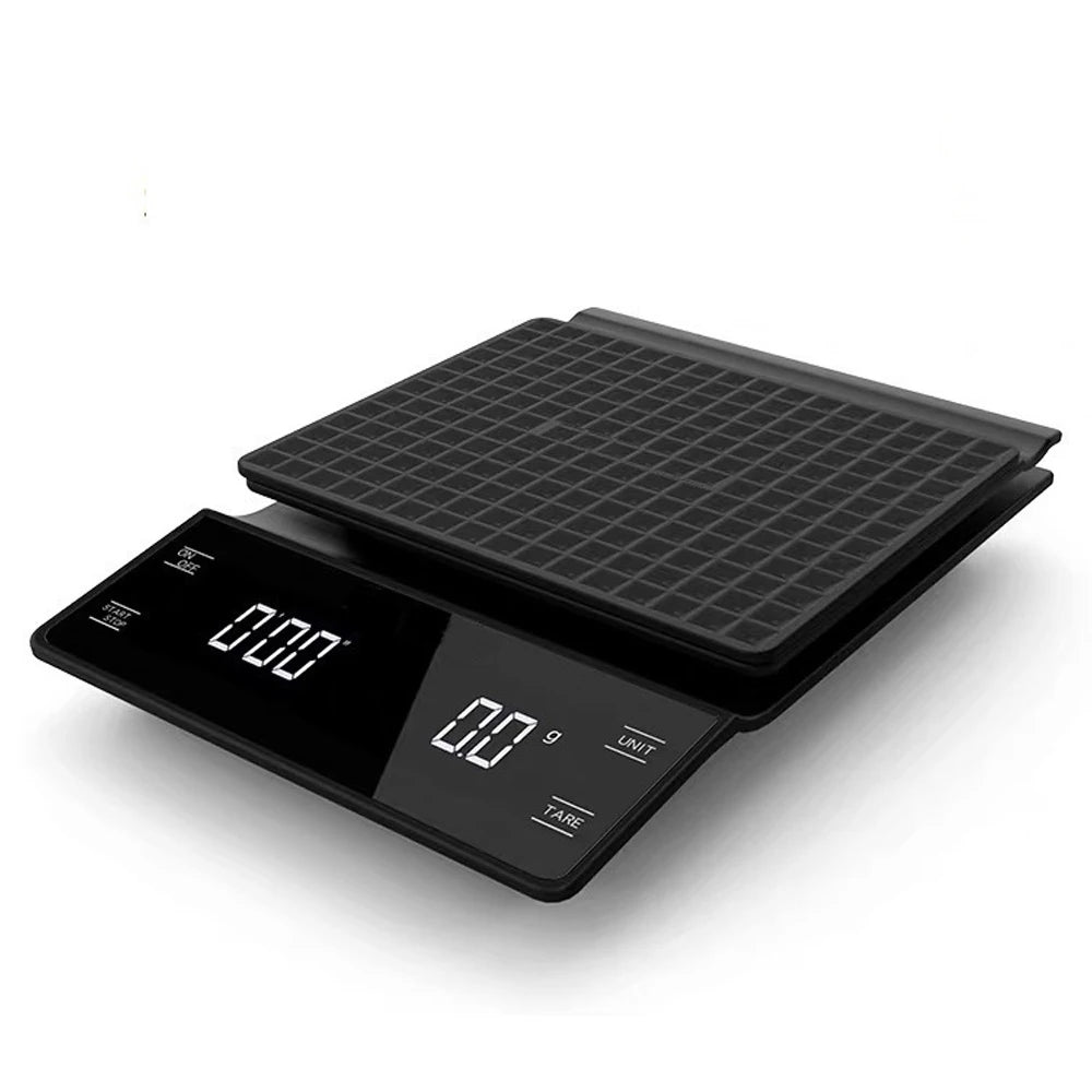 3kg/0.1g Digital Kitchen Weight Grams Electronic Balance High Precision Coffee Scale Portable With Timer Food Espresso Tools