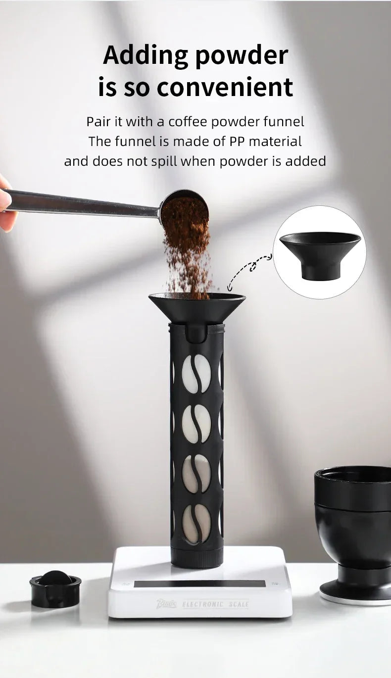 Bincoo Professional Cold Brew Coffee Maker, Safe Tritan Construction, Fine Mesh Filter, Temperature Resistant Portable Brewer