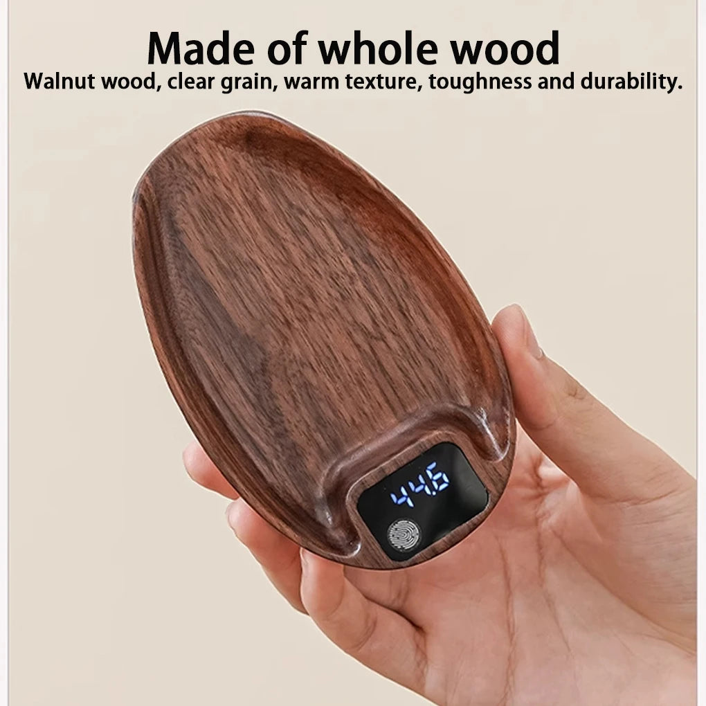 Wood Tea Scale High Accuracy Digital Scale for Restaurant Baking Indoor LED Display Screen for Tea Leaves