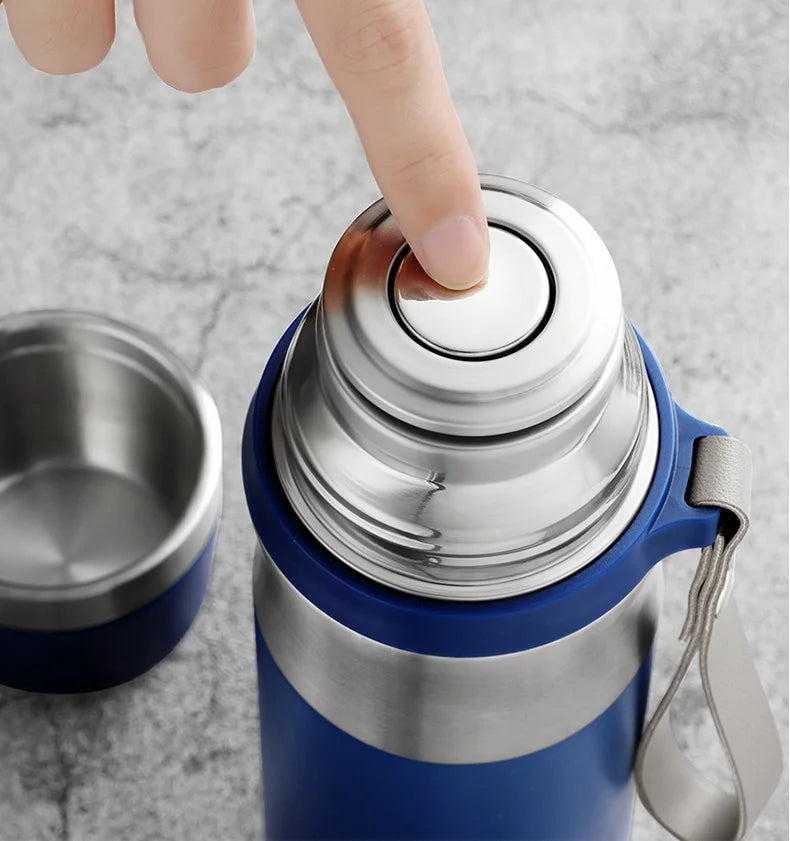 316 Stainless Steel Insulated Thermos Bottle 500mlL/1000ml Outdoor Travel Coffee Mugs Thermal Vaccum Water Bottle Thermal Mug