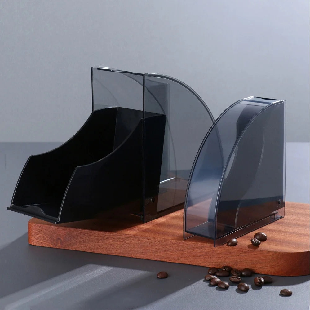 Coffee Filter Paper Dustproof Box V02 Fan-shaped Storage Box Thickened ABS Durable Professional Hand-brewed Coffee Accessories