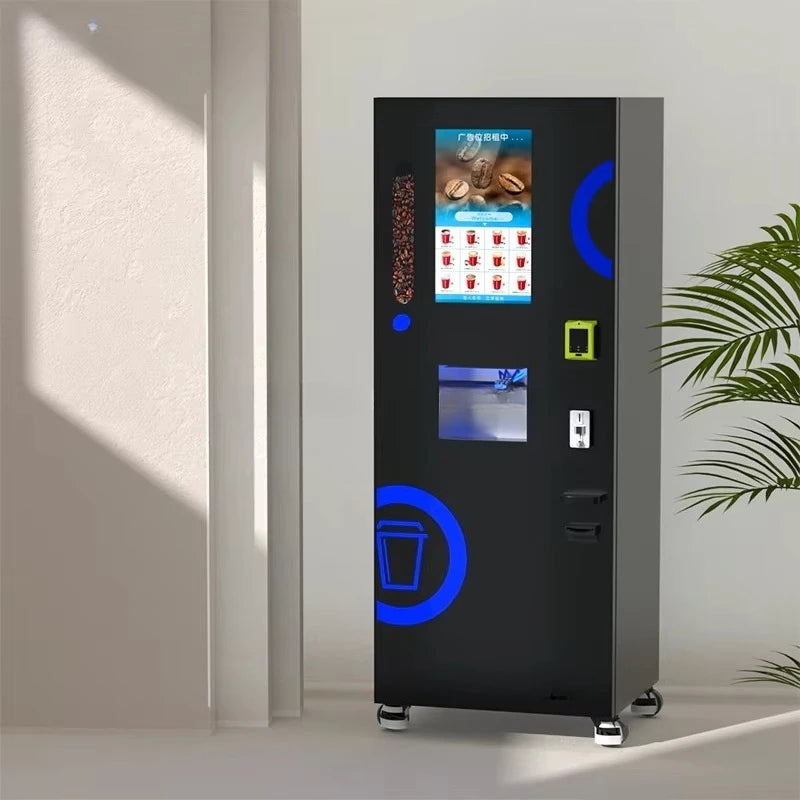 Automatic Fresh Ground Coffee Vending Machine with 24/7 OnDemand Premium Brew