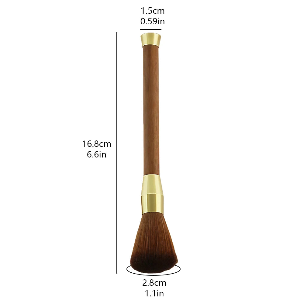 Coffee Grinder Cleaning Brush Wooden Handle Bean Powder Dusting Espresso Brush Barista Tool Coffee Machine cleaning Brush