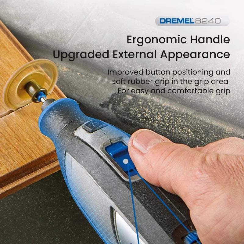 Dremel Cordless Electric Grinder 8240 N-5 12V Lithium-Ion Battery Variable Speed Rotary Tool for Polishing Grinding Cutting Sand