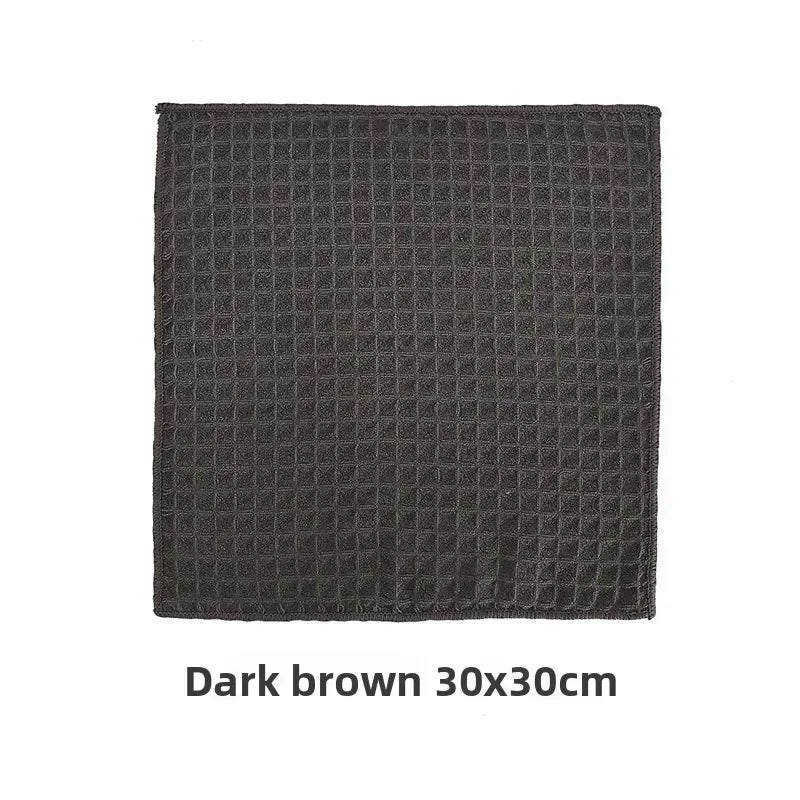 Coffee Bar Cleaning Towels Super Absorbent Microfiber Cleaning Cloth Towel Home Barista Clean Tool Coffee Machine Cleaner