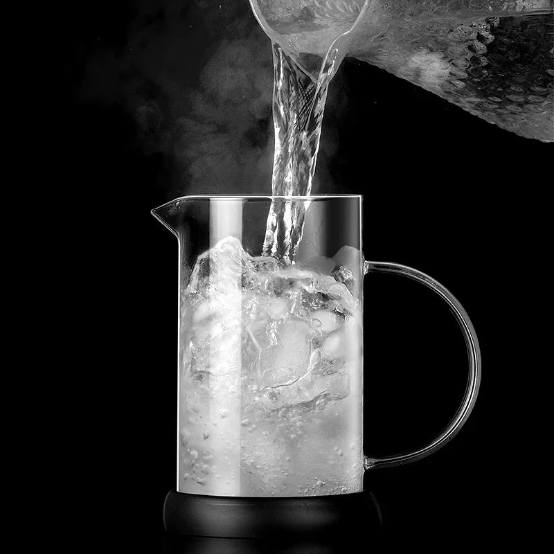 French Press Coffee Maker 28 Oz,Thickened Glass Stainless Steel Brewer,Cold Brew Cafetera Tea Pot for Kitchen Travel Camping