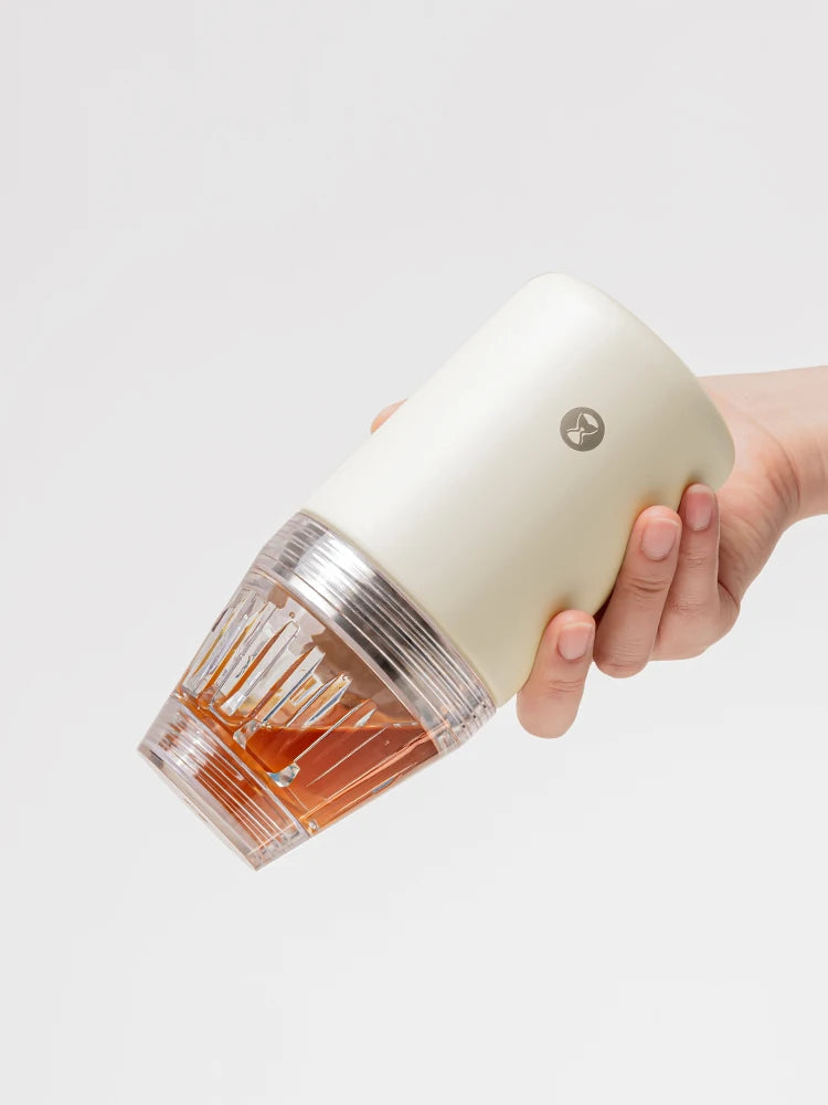 TIMEMORE Hand-Pour Coffee Cup 2-in-1 Ceramic water cup steel Portable Keeps Warm And Cold Send 10 coffee filter papers 320ml