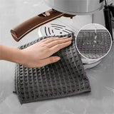 Coffee Bar Cleaning Towels Super Absorbent Microfiber Cleaning Cloth Towel Home Barista Clean Tool Coffee Machine Cleaner