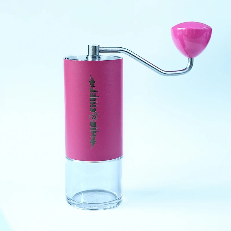MisChief M40 Manual Coffee Grinder | High-Nitrogen Steel Burrs • 0.6kg • Precision Hand Grinder
