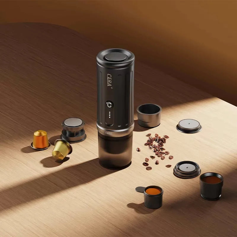 Portable luxury coffee machineS-PRO Electric Espresso Machine for Gift Wireless Extraction Type Coffee    51mm Bottomless F