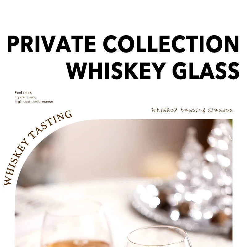 Private Collection Johnnie Walker Glass Whiskey Glass Single Malt Crystal Wine Tumbler Vodka Cognac Brandy Snifter Cup