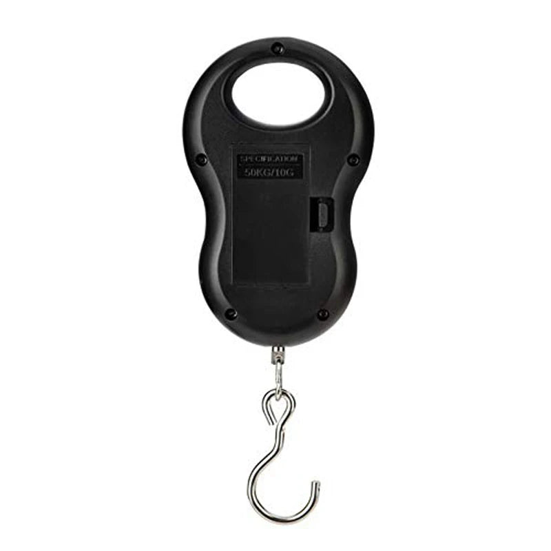 Electronic 50Kg 10g Hanging Scale LCD Kitchen Digital Scale BackLight  Fishing Weights Pocket Scale Travel Luggage Scales