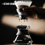 MHW-3BOMBER Aroma Coffee Server Enhanced Aroma Glass Carafe Pour Over Drip Coffee Pot Barista Home Brewing Accessories
