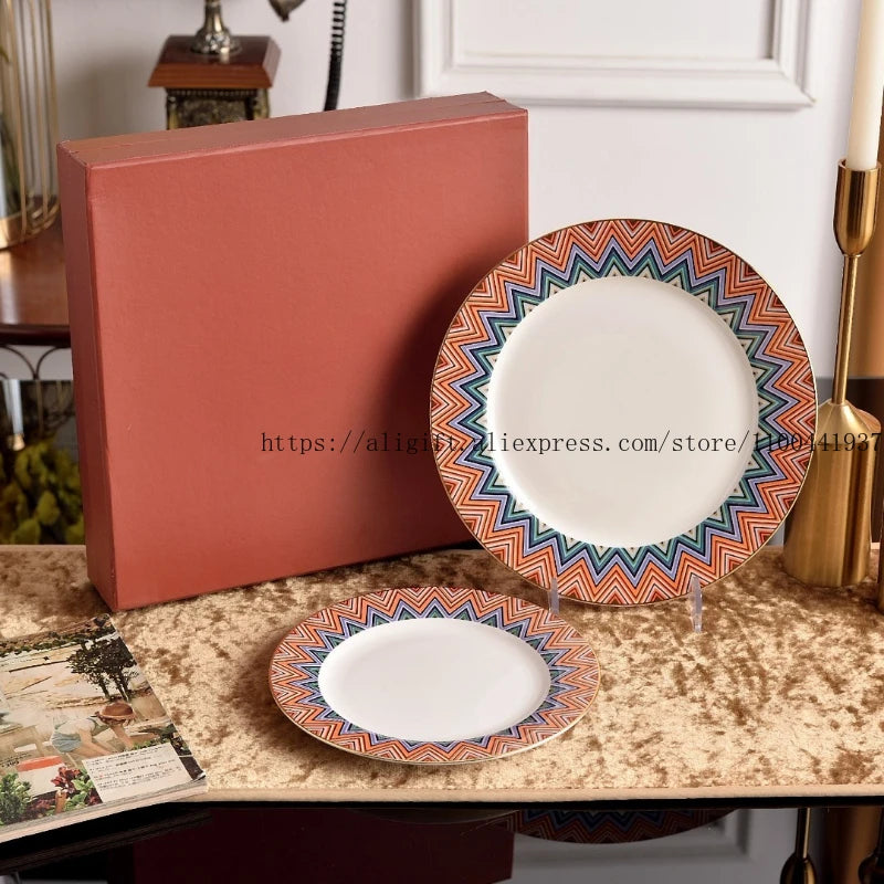 A Set Of Niche Coffee Cups Espresso Mugs Small Tea Cups Mugs Dinner Plates And Snack Stands