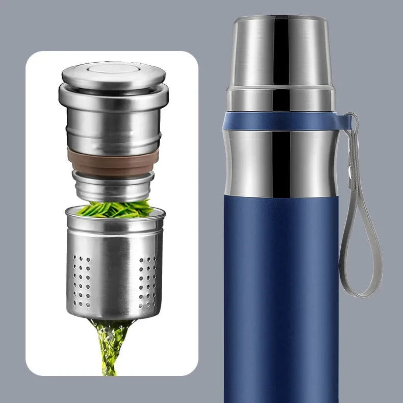 316 Stainless Steel Insulated Thermos Bottle 500mlL/1000ml Outdoor Travel Coffee Mugs Thermal Vaccum Water Bottle Thermal Mug