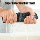 OANKR Barista Microfiber Cloths, 1/4 Pack 12"x12" Professional Cleaning Towels for Espresso Machines, Coffee Bar Accessories