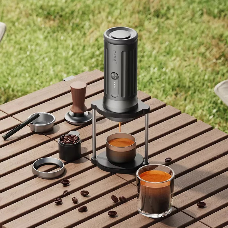 Portable luxury coffee machineS-PRO Electric Espresso Machine for Gift Wireless Extraction Type Coffee    51mm Bottomless F