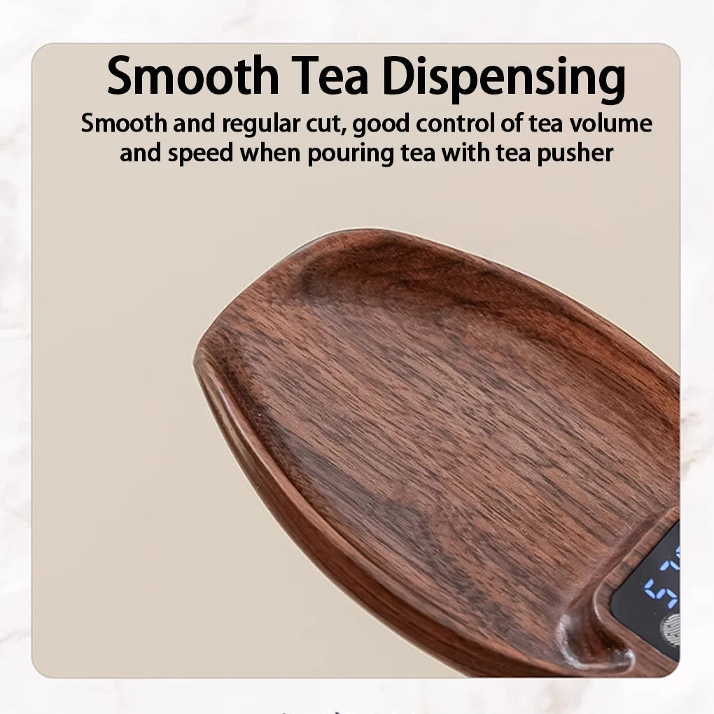 Wood Tea Scale High Accuracy Digital Scale for Restaurant Baking Indoor LED Display Screen for Tea Leaves