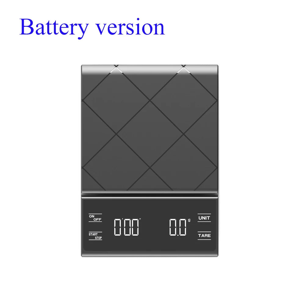 3kg/0.1g Digital Kitchen Weight Grams Electronic Balance High Precision Coffee Scale Portable With Timer Food Espresso Tools