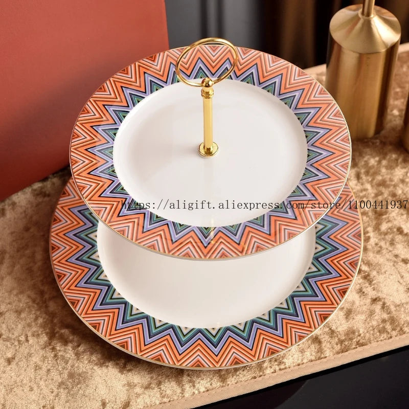 A Set Of Niche Coffee Cups Espresso Mugs Small Tea Cups Mugs Dinner Plates And Snack Stands