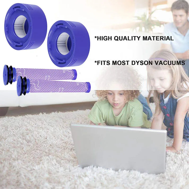 HEPA filter For Dyson V8 V7 Accessories Robot Vacuum Cleaner Washable Filter Replacement Spare Parts