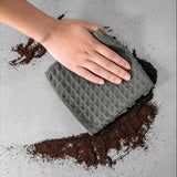 OANKR Barista Microfiber Cloths, 1/4 Pack 12"x12" Professional Cleaning Towels for Espresso Machines, Coffee Bar Accessories