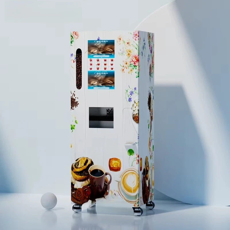 Automatic Fresh Ground Coffee Vending Machine with 24/7 OnDemand Premium Brew