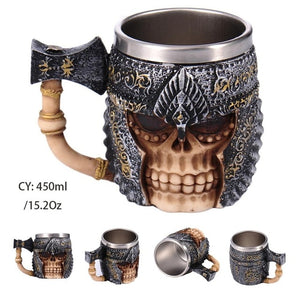 Retro Dragon Resin Stainless Steel Mug
