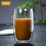 Heat Resistant Double Wall Glass Cup