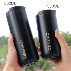 Double Stainless Steel Coffee Mug