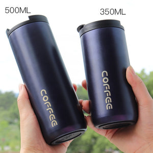 Double Stainless Steel Coffee Mug