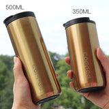 Double Stainless Steel Coffee Mug