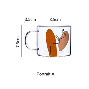 Couple Glass Mug